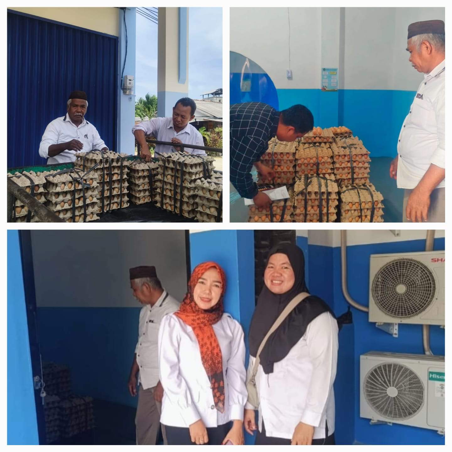 Monitoring Kemitraan KDKMP Air Belo dengan SPPG Sungai Baru 2 dan Sungai Baru 3, Pastikan Pasokan Pangan Lokal Berkualitas