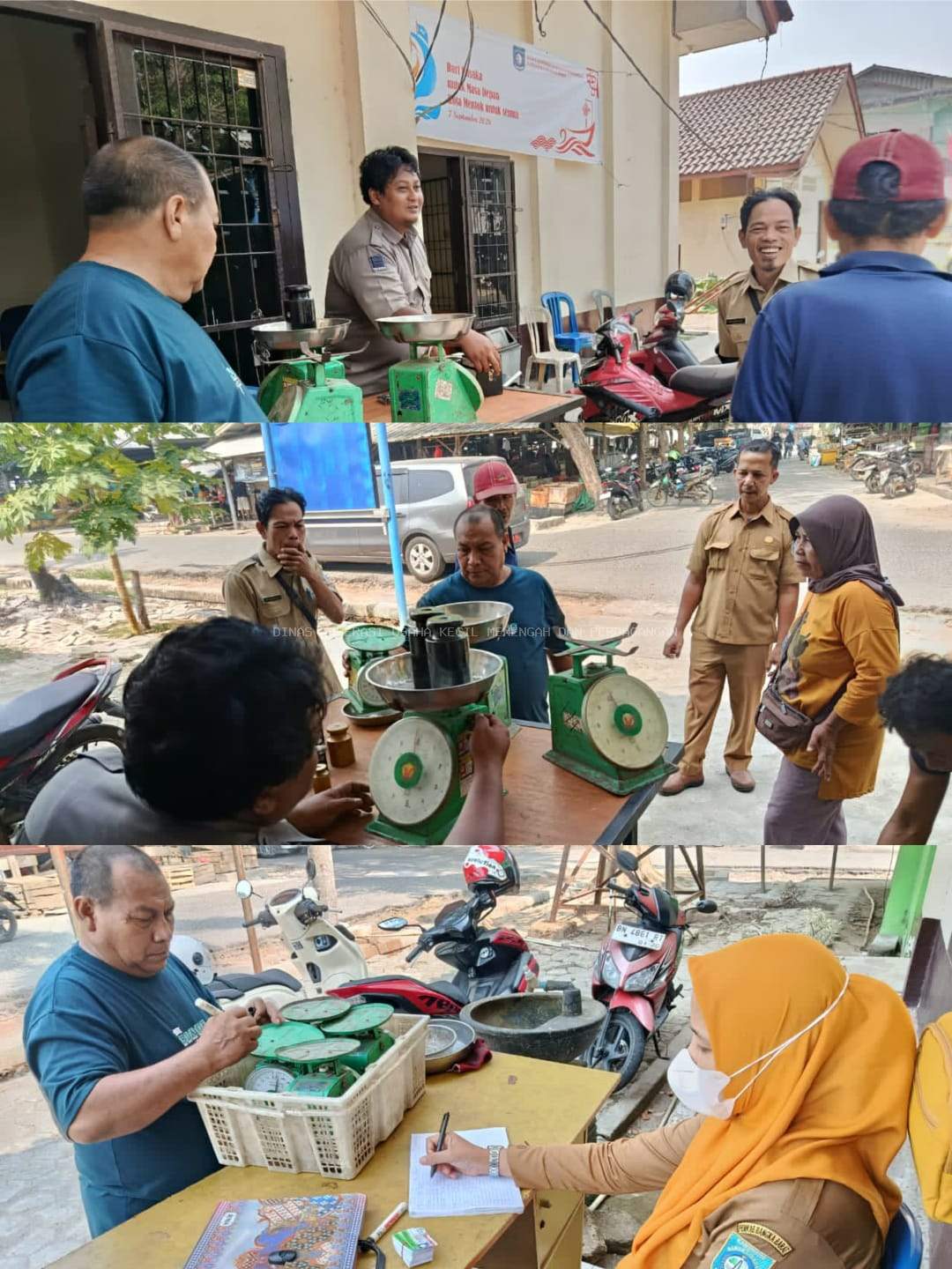 DINAS KOPERASI UKM DAN PERDAGANGAN MELAKSANAKAN KEGIATAN SIDANG TERA / TERA ULANG PASAR